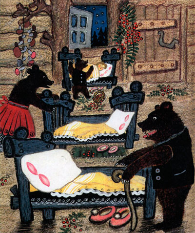 Читать сказку: Три медведя (читать)