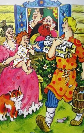 Читать сказку: Александр Пушкин / Сказка о попе и работнике его Балде (читать)