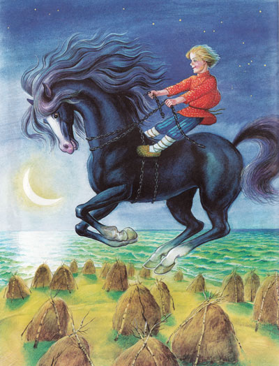 Читать сказку: Баба Яга и Заморышек (читать)