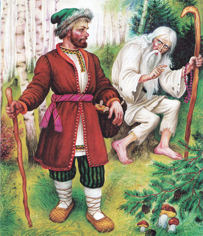 Читать сказку: Баба Яга и Заморышек (читать)