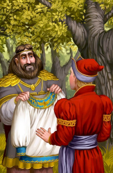 Читать сказку: Чудесная рубашка (читать)