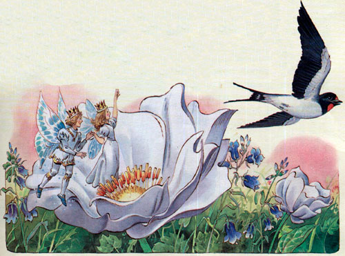 Читать сказку: Ганс Андерсен / Дюймовочка (читать)