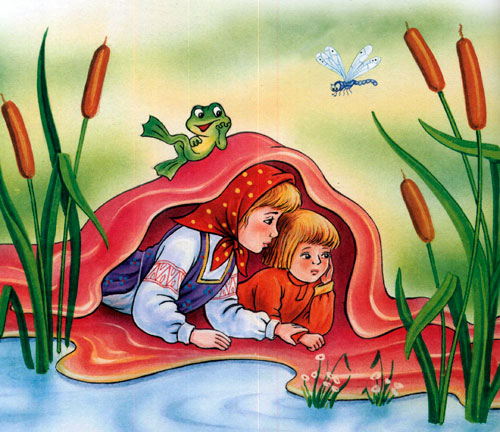 Читать сказку: Гуси-Лебеди (читать)