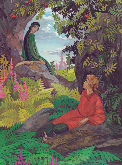 Читать сказку: Хозяйка медной горы / Павел Бажов (читать)