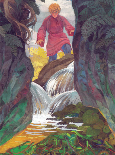 Читать сказку: Хозяйка медной горы / Павел Бажов (читать)