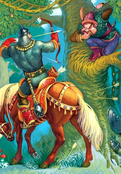 Читать сказку: Илья-Муромец и Соловей-Разбойник (читать)