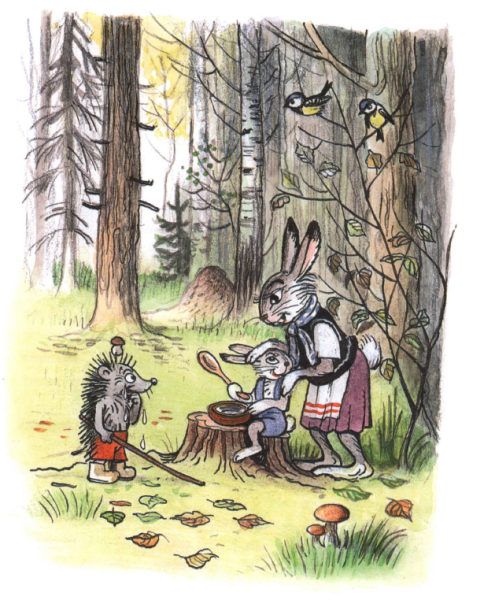 Читать сказку: Ёжик, которого можно погладить (читать)