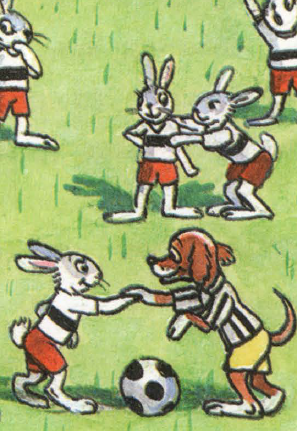 Читать сказку: Как чернобурчик в футбол играл (читать)