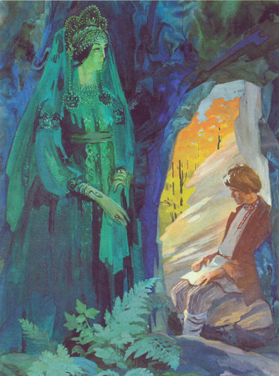 Читать сказку: Каменный цветок / Павел Бажов (читать)