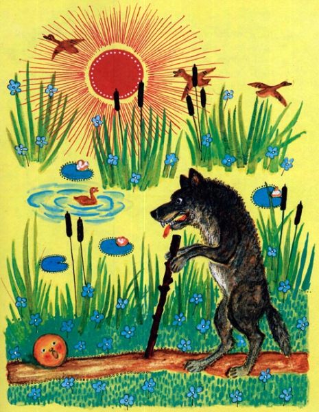 Читать сказку: Колобок (читать)