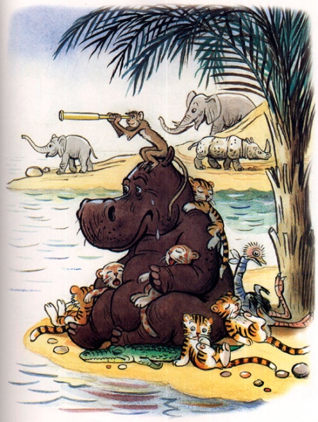 Читать сказку: Корней Чуковский / Айболит (читать)