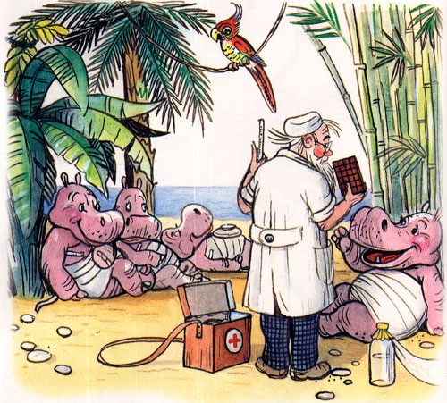 Читать сказку: Корней Чуковский / Айболит (читать)