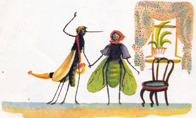 Читать сказку: Корней Чуковский / Муха-Цокотуха (читать)