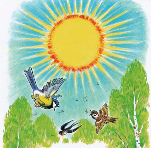 Читать сказку: Краденое солнце / Корней Чуковский (читать)