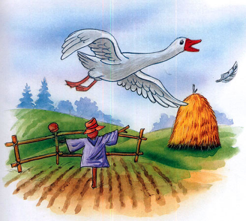 Читать сказку: Кривая уточка (читать)