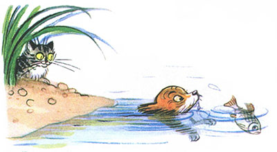 Читать сказку: Кто сказал мяу / Владимир Сутеев (читать)