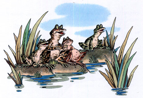 Читать сказку: Лягушка-путешественница / Всеволод Гаршин (читать)