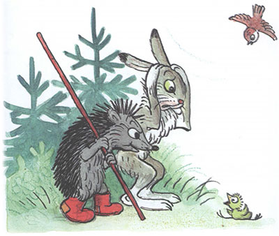 Читать сказку: Палочка-выручалочка / Владимир Сутеев (читать)