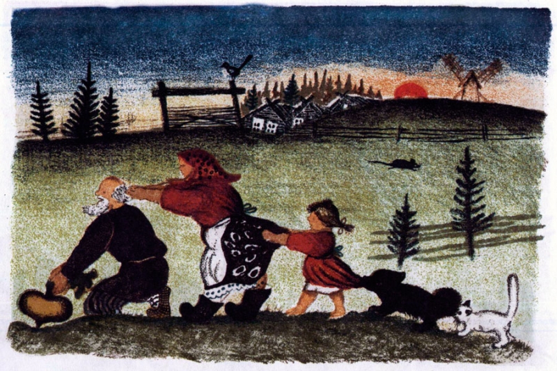 Читать сказку: Репка (читать)