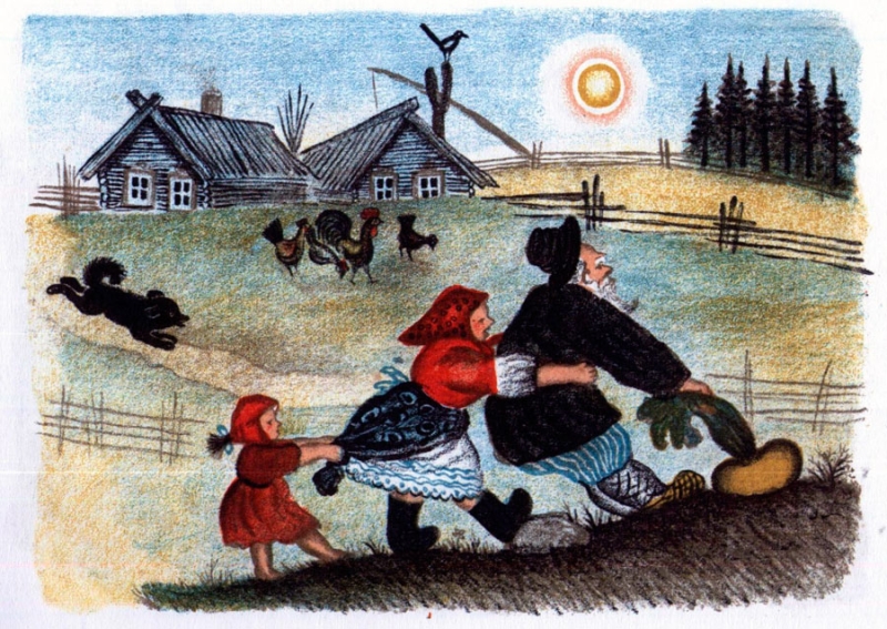 Читать сказку: Репка (читать)