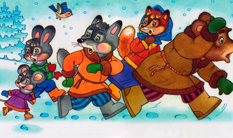 Читать сказку: Рукавичка (читать)