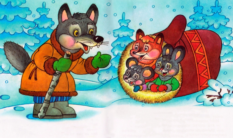 Читать сказку: Рукавичка (читать)