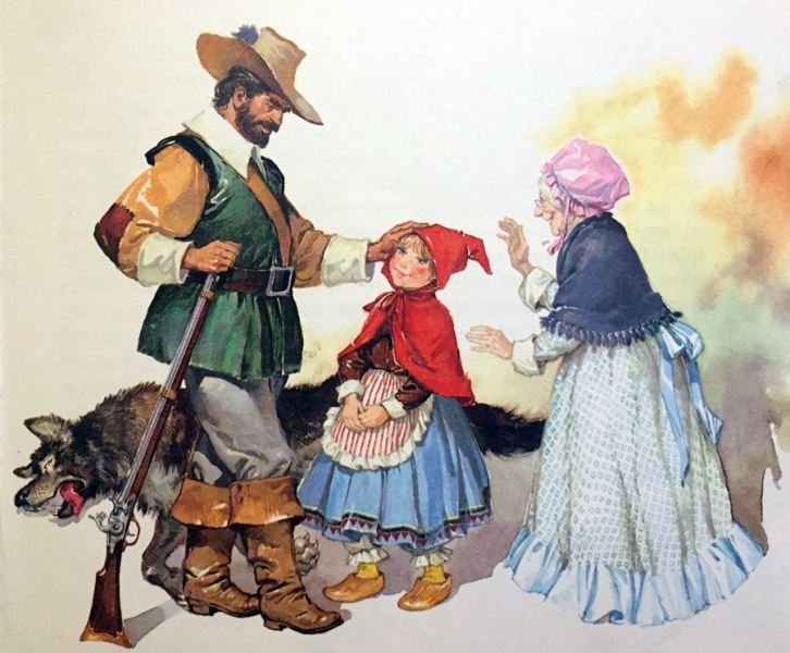 Читать сказку: Шарль Перро / Красная Шапочка (читать)