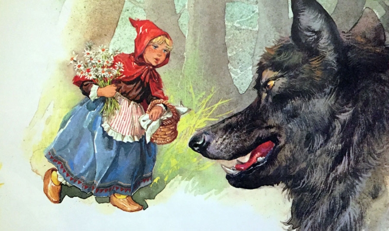 Читать сказку: Шарль Перро / Красная Шапочка (читать)