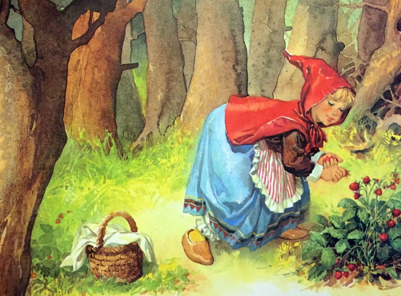 Читать сказку: Шарль Перро / Красная Шапочка (читать)