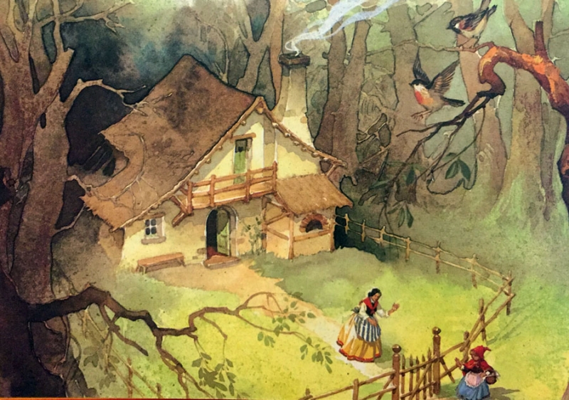 Читать сказку: Шарль Перро / Красная Шапочка (читать)