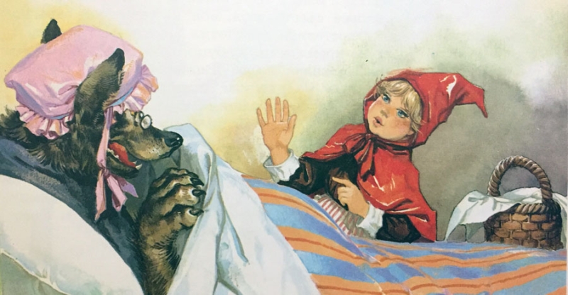 Читать сказку: Шарль Перро / Красная Шапочка (читать)