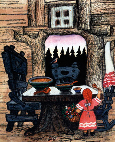 Читать сказку: Три медведя (читать)