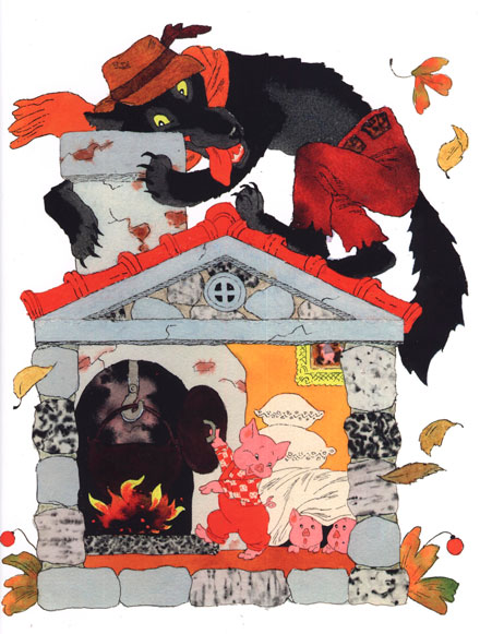 Читать сказку: Три поросёнка (читать)