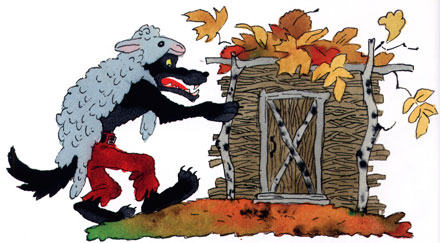 Читать сказку: Три поросёнка (читать)