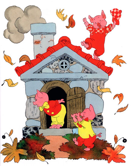 Читать сказку: Три поросёнка (читать)