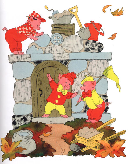 Читать сказку: Три поросёнка (читать)