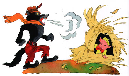 Читать сказку: Три поросёнка (читать)