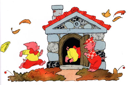 Читать сказку: Три поросёнка (читать)