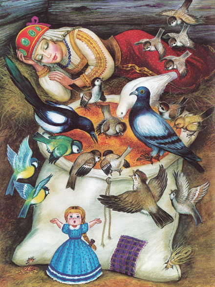 Читать сказку: Василиса Прекрасная (читать)