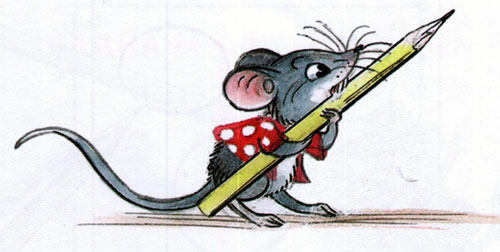 Читать сказку: Владимир Сутеев / Мышонок и Карандаш (читать)