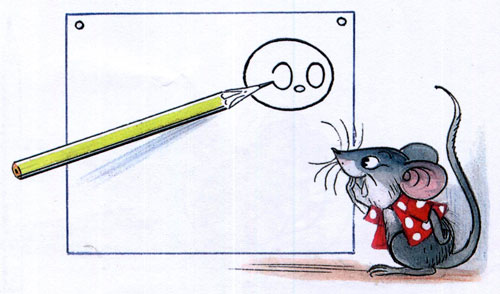 Читать сказку: Владимир Сутеев / Мышонок и Карандаш (читать)