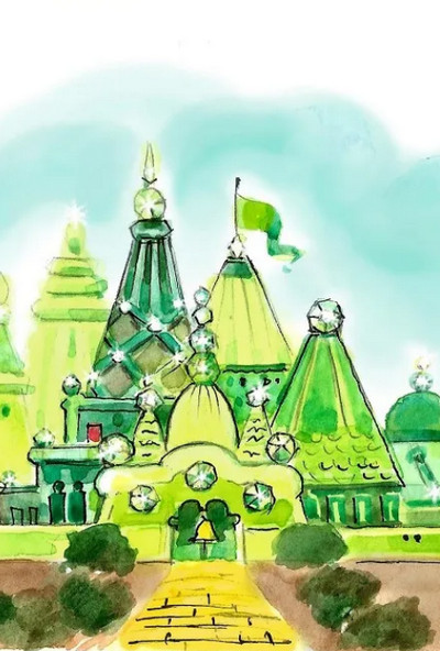 Слушать сказку: Лазурная фея Волшебной страны / Алексей Шпагин